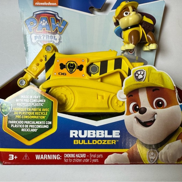 PAW Patrol, Rubble’s Bulldozer, Marshall’s Firetruck & Rocky Recycle Truck - Picture 5 of 13